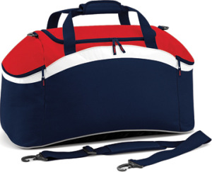 BagBase - Teamwear Holdall (French Navy/Classic Red/White)