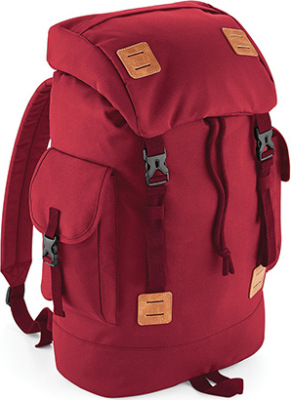 BagBase - Urban Explorer Backpack (Claret/Tan)