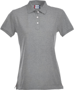 Clique - Stretch Premium Polo Ladies (Graumeliert)