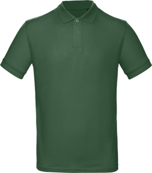 B&C - Inspire Herren Bio Piqué Polo (bottle green)