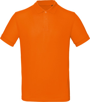 B&C - Inspire Men's Organic Piqué Polo (orange)