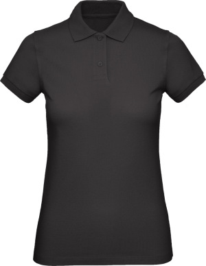 B&C - Inspire Ladies' Organic Piqué Polo (black)