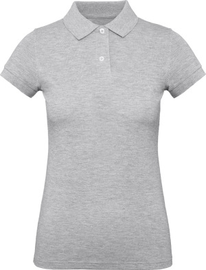 B&C - Inspire Ladies' Organic Piqué Polo (heather grey)