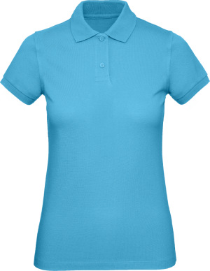 B&C - Inspire Damen Bio Piqué Polo (very turquoise)