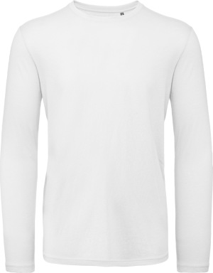 B&C - Herren Inspire T-Shirt langarm (white)