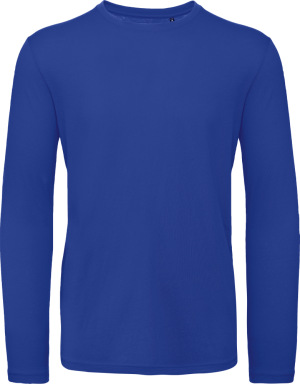 B&C - Herren Inspire T-Shirt langarm (cobalt blue)