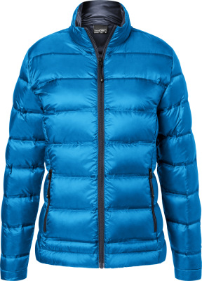 James & Nicholson - Damen Daunenjacke (blue/navy)