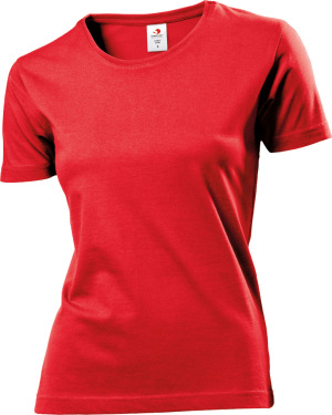 Stedman - Comfort Heavy Damen T-Shirt (scarlet red)