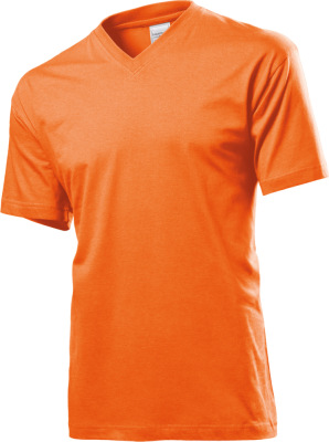 Stedman - V-Neck T-Shirt (orange)