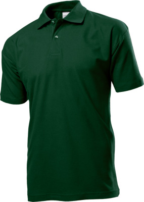 Stedman - Men's Jersey Polo (bottle green)