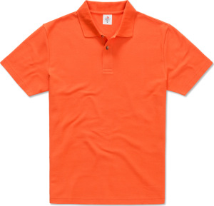 Stedman - Men's Jersey Polo (brilliant orange)