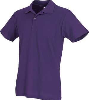 Stedman - Herren Jersey Polo (deep berry)