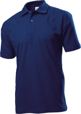 Stedman - Men's Jersey Polo (navy blue)
