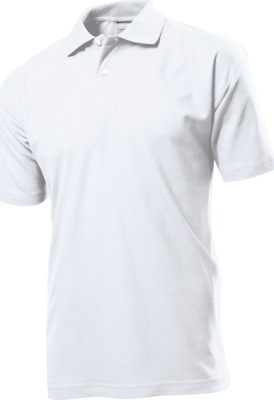 Stedman - Herren Jersey Polo (white)