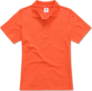 Stedman - Damen Jersey Polo (brilliant orange)