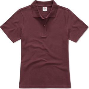 Stedman - Ladies' Jersey Polo (burgundy)