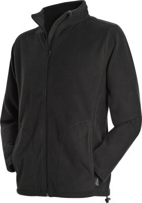 Stedman - Herren Fleece Jacke (black opal)