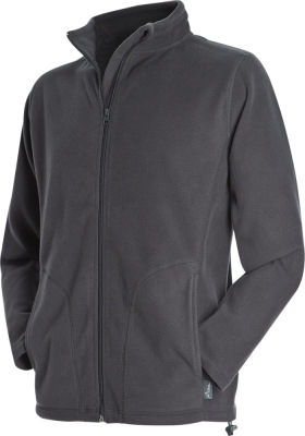 Stedman - Herren Fleece Jacke (grey steel)