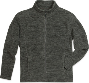 Stedman - Herren Fleece Jacke (anthra melange)