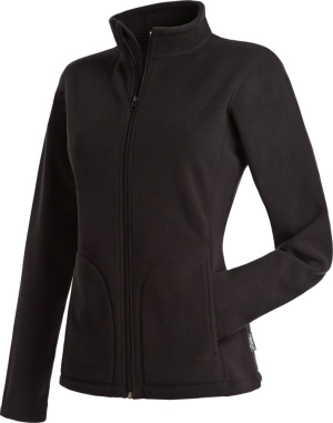 Stedman - Damen Fleece Jacke (black opal)