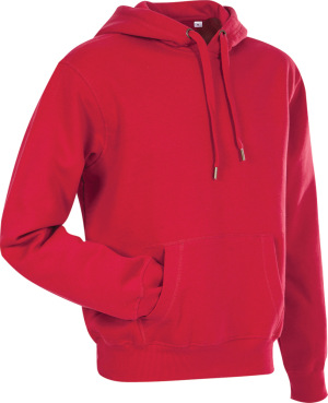 Stedman - Herren Kapuzen Sweater (crimson red)
