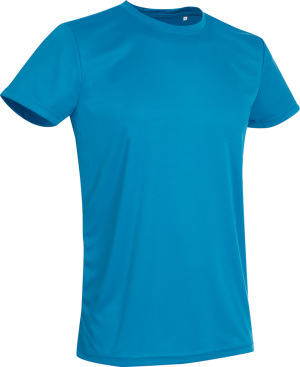 Stedman - Men's Interlock Sport T-Shirt (hawaii blue)