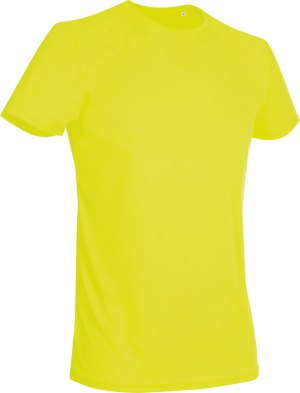 Stedman - Men's Interlock Sport T-Shirt (cyber yellow)