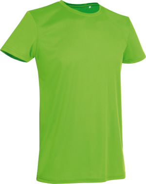 Stedman - Men's Interlock Sport T-Shirt (kiwi green)