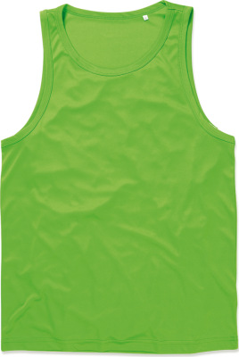 Stedman - Men's Interlock Sport T-Shirt sleeveless (kiwi green)