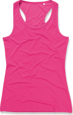 Stedman - Damen Interlock Sport T-Shirt ärmellos (sweet pink)