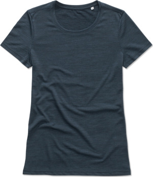 Stedman - Damen Sport Shirt (marina heather)