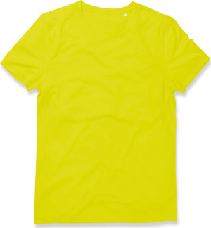 Stedman - Men's "Bird eye" Sport Shirt (cyber yellow)