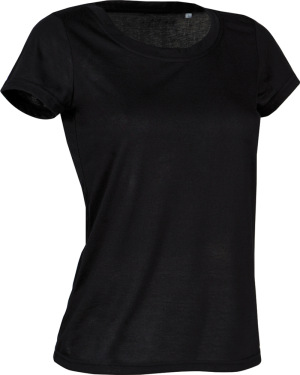 Stedman - Damen Sport Shirt (black opal)