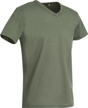 Stedman - Herren V-Neck T-Shirt (military green)