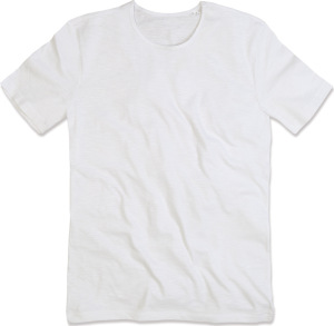 Stedman - Men's Slub T-Shirt (white)