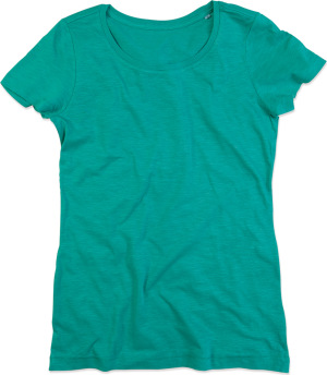 Stedman - Ladies' Slub T-Shirt (bahama green)