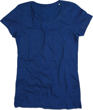 Stedman - Damen Slub T-Shirt (true blue)