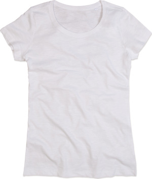 Stedman - Damen Slub T-Shirt (white)