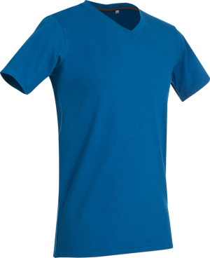 Stedman - Men's V-Neck T-Shirt (king blue)