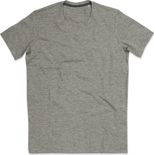 Stedman - Men's V-Neck T-Shirt (grey heather)