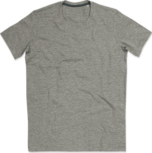 Stedman - Herren V-Neck T-Shirt (grey heather)