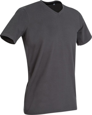 Stedman - Herren V-Neck T-Shirt (slate grey)