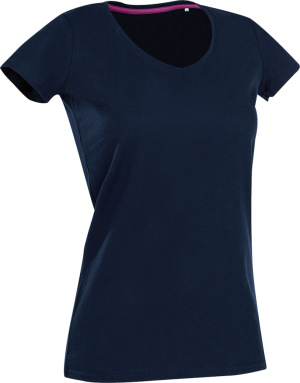 Stedman - Ladies' V-Neck T-Shirt (marina blue)