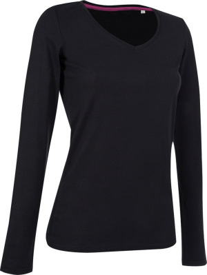 Stedman - Ladies' T-Shirt longsleeve (black opal)