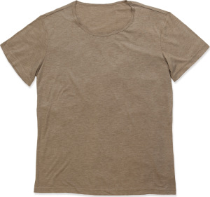 Stedman - Oversized Herren T-Shirt Mischgewebe (vintage brown)