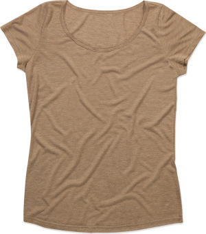 Stedman - Oversized Damen T-Shirt (vintage brown)