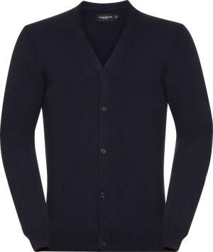 Russell - Herren V-Neck Strickjacke (french navy)