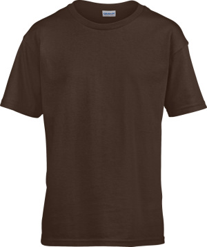 Gildan - Kinder Softstyle® T-Shirt (dark chocolate)