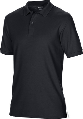 Gildan - Herren Double Piqué Polo (black)