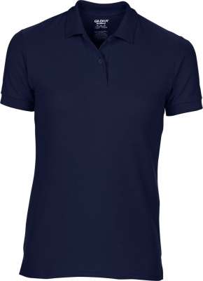 Gildan - Damen Double Piqué Polo (navy)